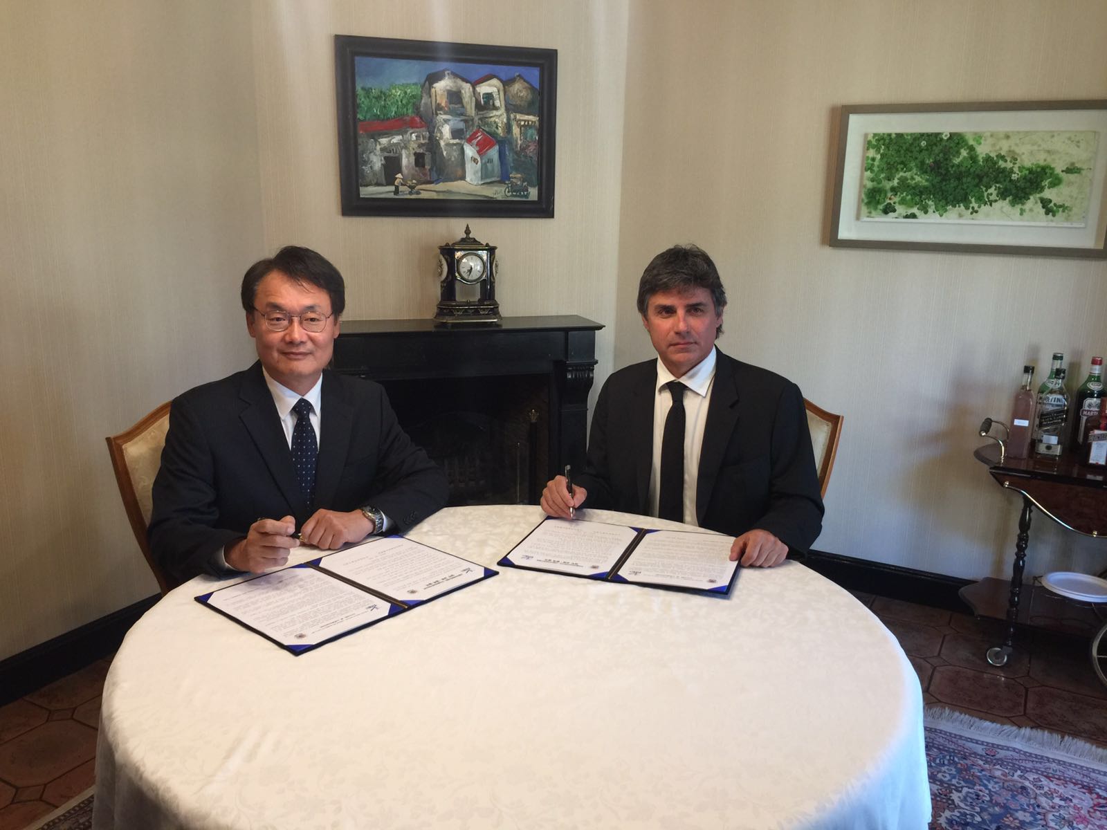 Accordo di collaborazione tra la Fita e l'Ambasciata della Repubblica di Corea in Italia