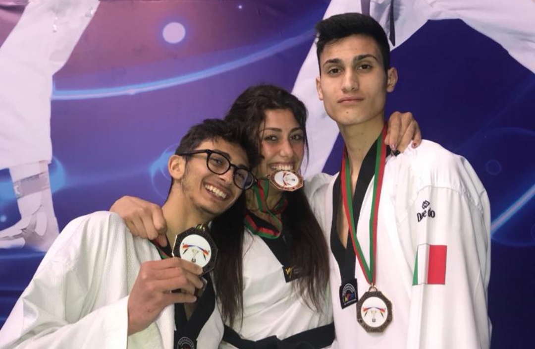 Vito Dell’Aquila e Alessio Simone conquistano 2 medaglie d’Oro, Bronzo per Daniela Rotolo. 