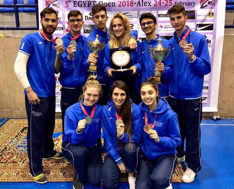 Egypt Open 2018: 9 medaglie azzurre!