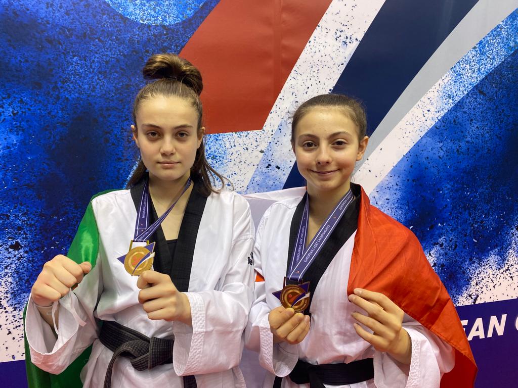 Successi azzurri nella seconda giornata dei Campionati Europei Cadetti di Taekwondo: Due medaglie di bronzo per l'Italia