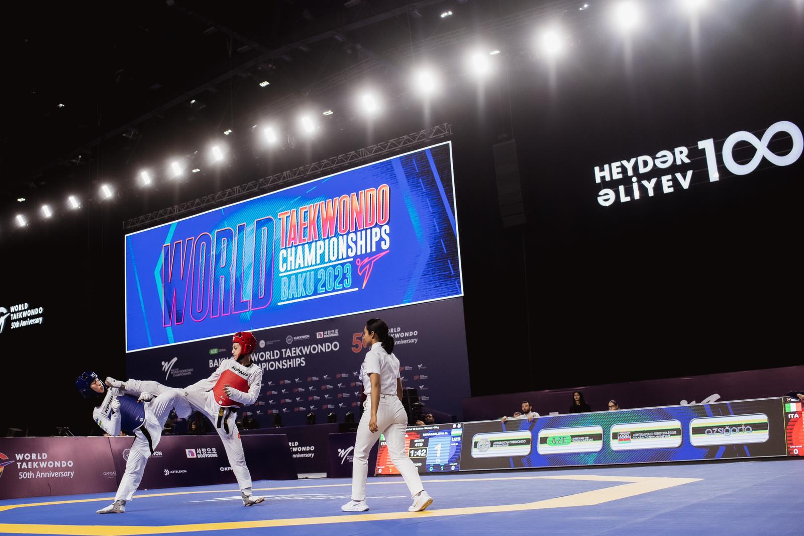 Baku 2023 World Taekwondo Championships: Day 4