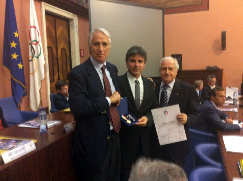 Stella d'Oro al Merito Sportivo per Angelo Cito