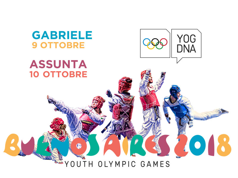 Giochi Olimpici Giovanili: i sorteggi di Gabriele e Assunta