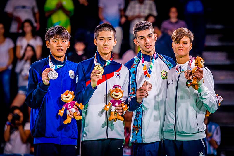 Gabriele Caulo è Bronzo ai Giochi Olimpici Giovanili di Buenos Aires 2018