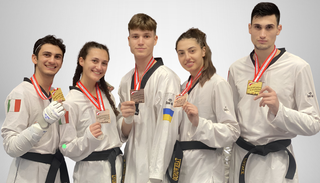 La Nazionale Italiana di Taekwondo trionfa all'Austrian Open 2024!