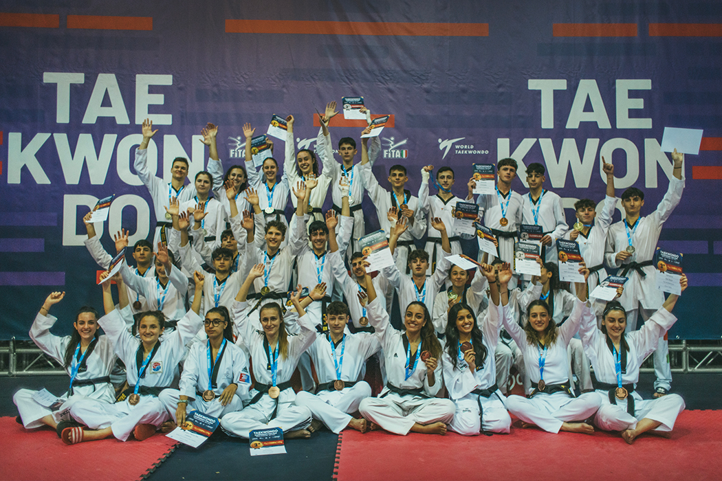 Giugliano diventa il cuore del taekwondo: assegnati i primi otto titoli italiani!