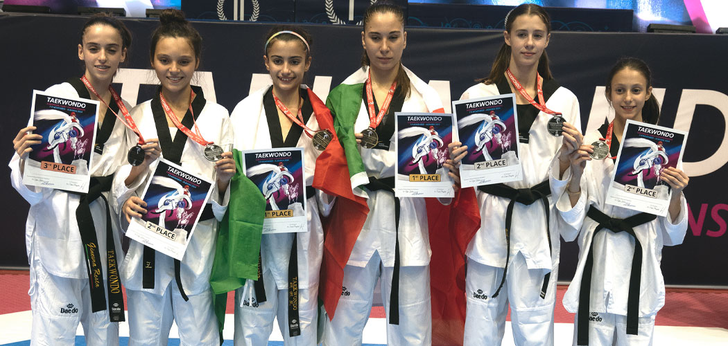 Italia Trionfa ai Campionati Europei Cadetti di Taekwondo: Sei Medaglie per la Nazionale Femminile!