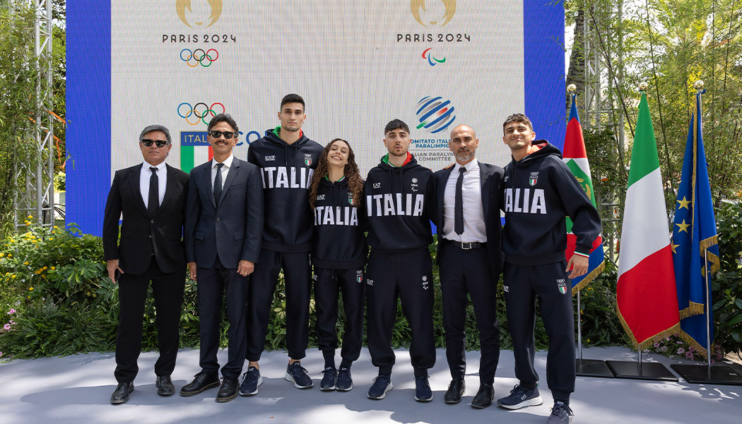 Parigi 2024: gli azzurri al quirinale per la consegna della bandiera