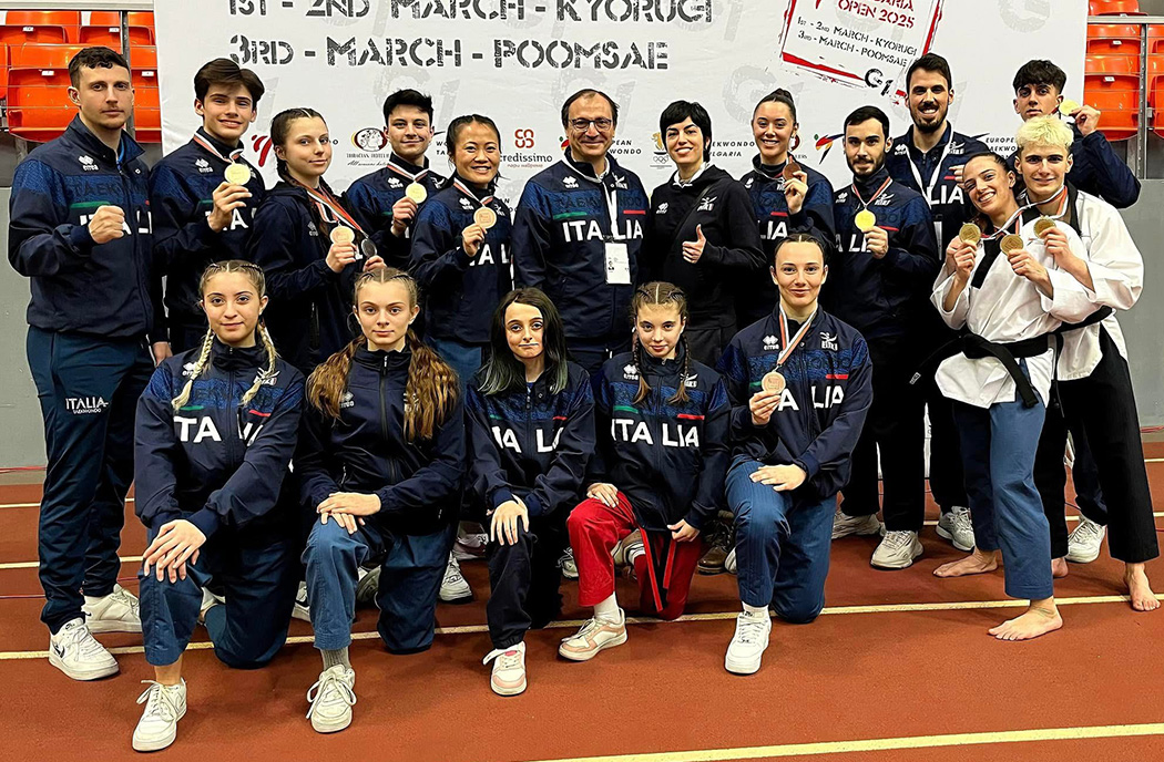 Poomsae Italia Team Bulgaria2025 2