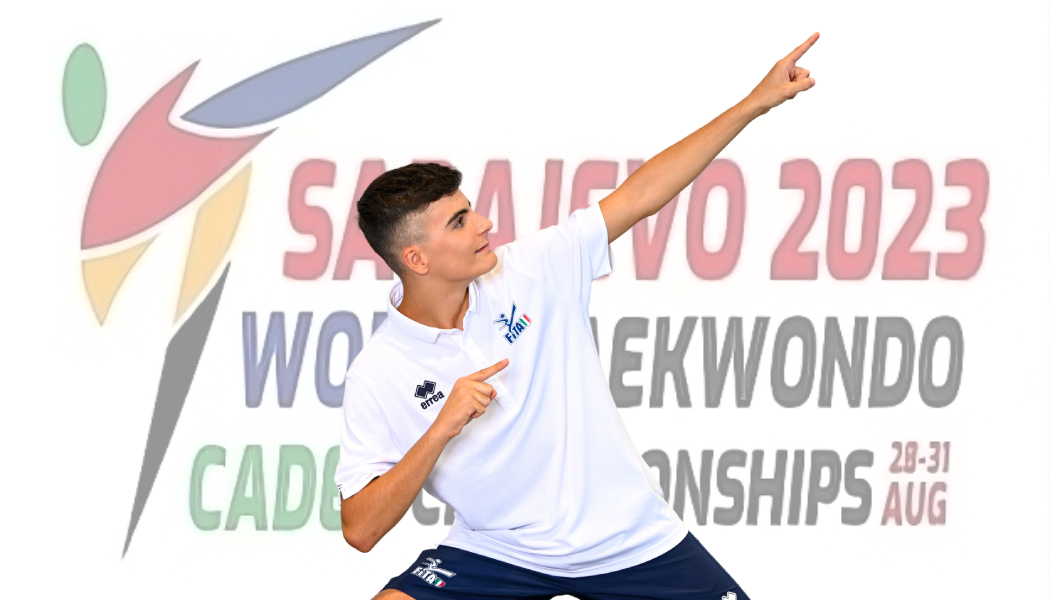 Gabriele Rosato è Campione del Mondo di Taekwondo! Sarajevo regala ancora emozioni: l'Italia chiude con due Campioni del Mondo, due Argenti e 1 Bronzo.