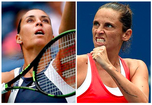 Complimenti a Roberta Vinci e a Flavia Pennetta!