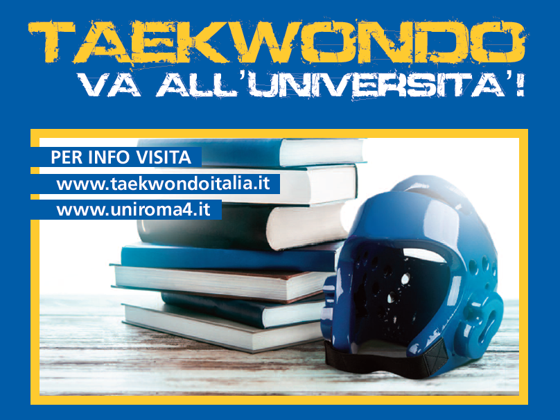 Il Master in Taekwondo è in partenza all'Università degli studi di Roma “Foro Italico” 