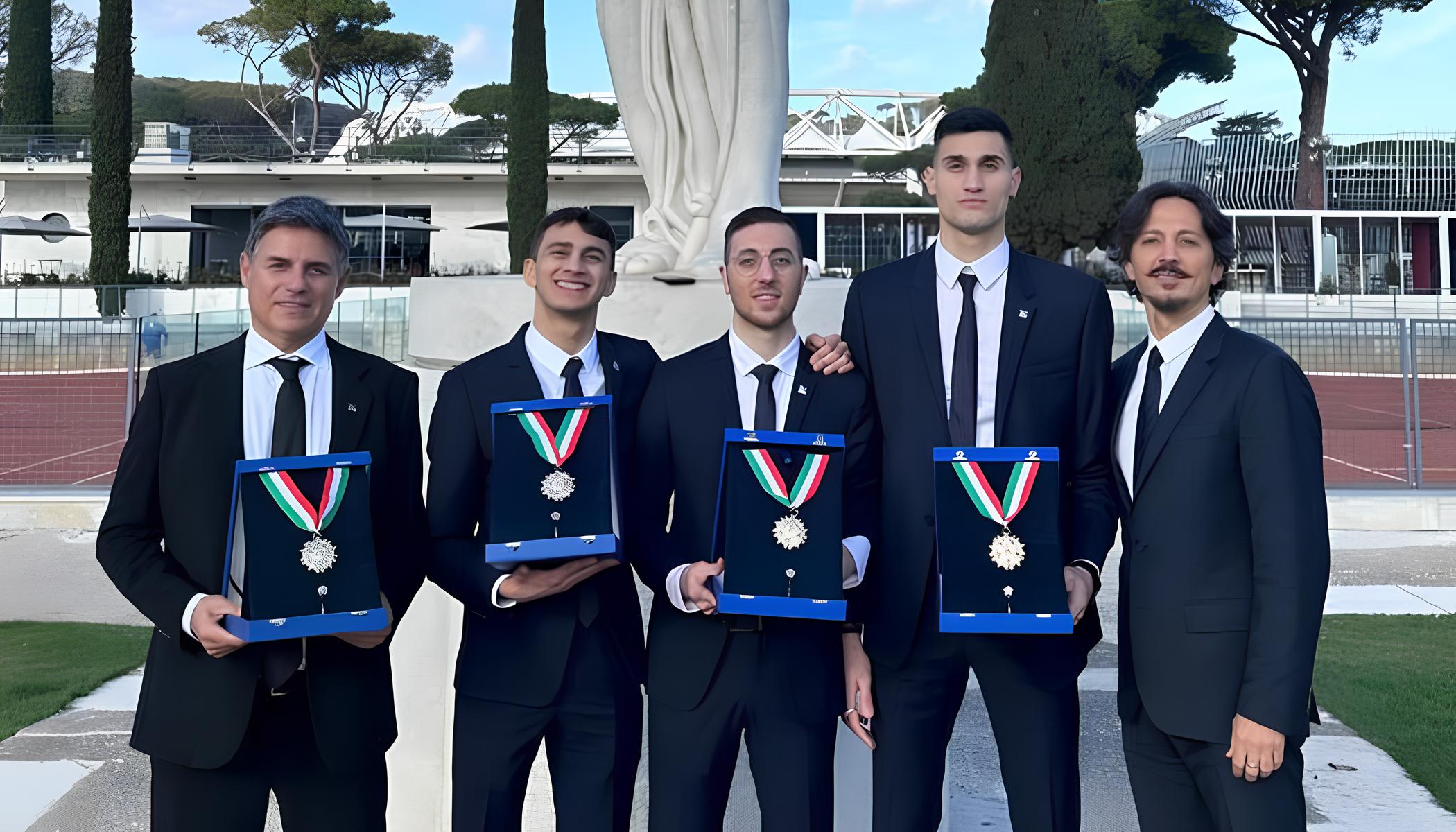 Il 2023 si conclude in bellezza: a Dell'Aquila, Alessio, Bossolo e Cito i Collari d'Oro!