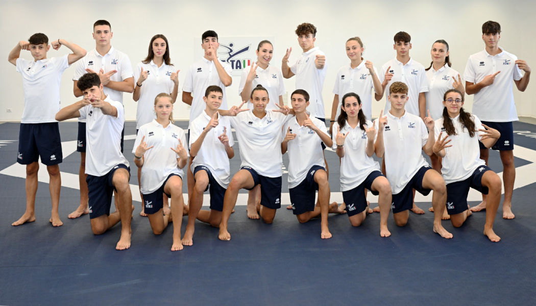 La Nazionale Italiana Juniores è pronta a scalare il podio ai Campionati Europei Juniores di Taekwondo a Tallinn