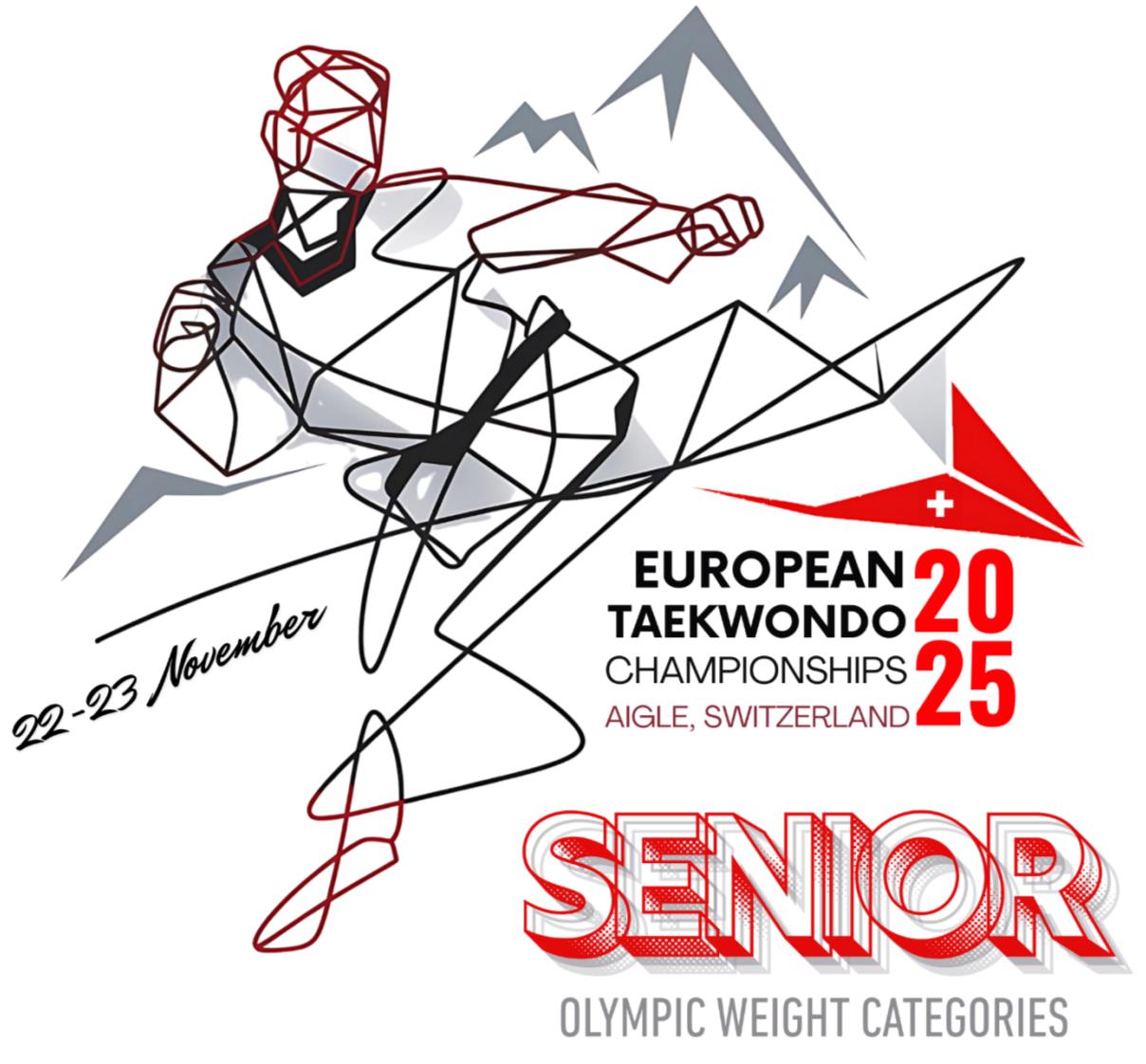  European Senior Olympic Weight Categories 2025
