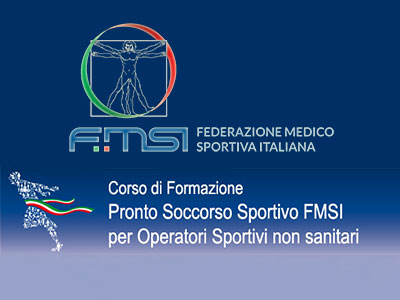 Corso di Formazione "Pronto Soccorso Sportivo per Operatori Sportivi non sanitari"