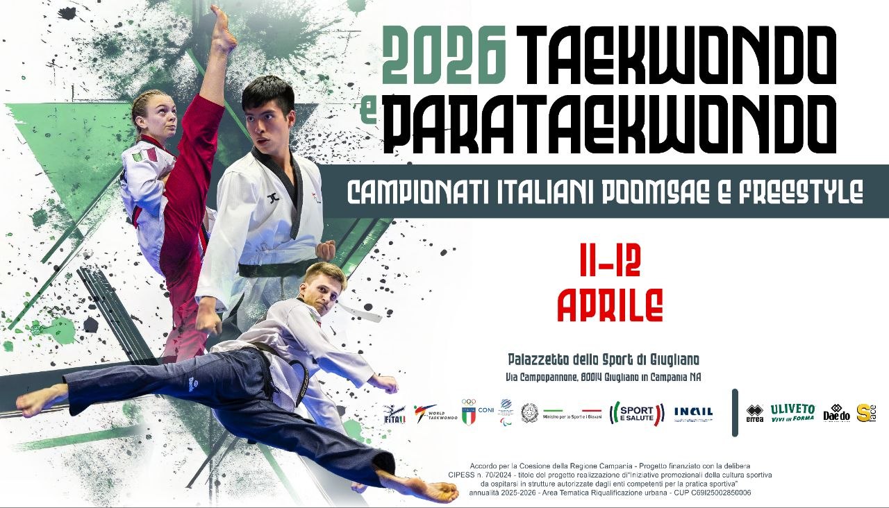 L’Elite del Taekwondo a Giugliano: Al via i Campionati Italiani 2026