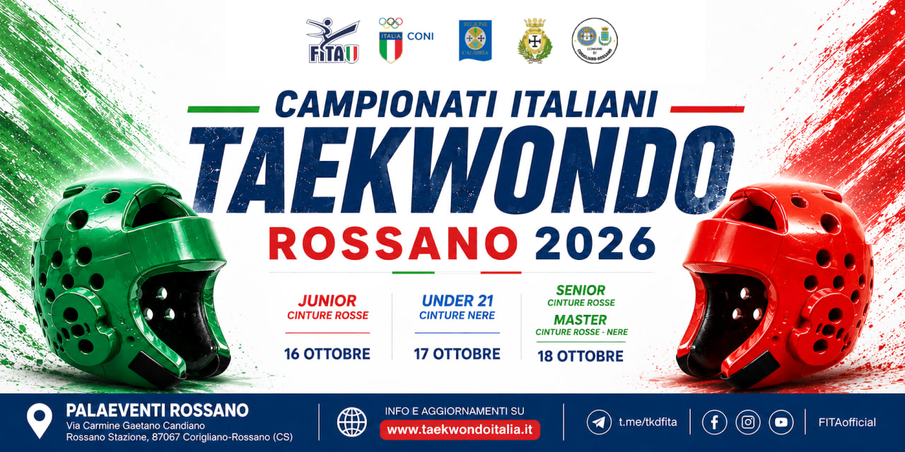 Campionati Italiani Taekwondo - Rossano 2026